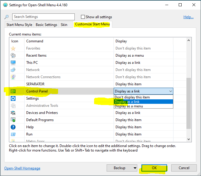 Sauve Consulting How To Change Windows 10 Start Menu Open Shell